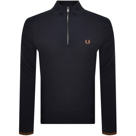 Fred perry half zip sweater deals